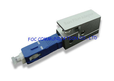 SC Bare Fiber Optic Adapter Enable Quick and Easy Temporary Connections