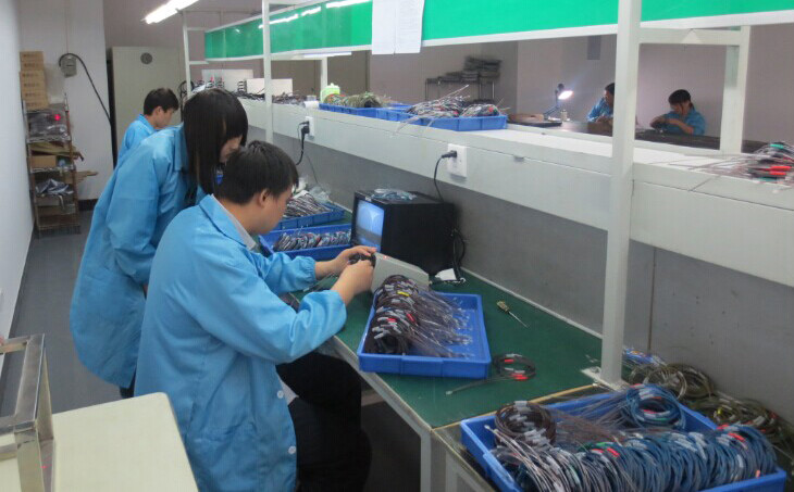 Shenzhen Fu Ou Ke Communication Equipment Co., Ltd factory production line