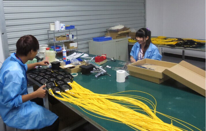 Shenzhen Fu Ou Ke Communication Equipment Co., Ltd factory production line