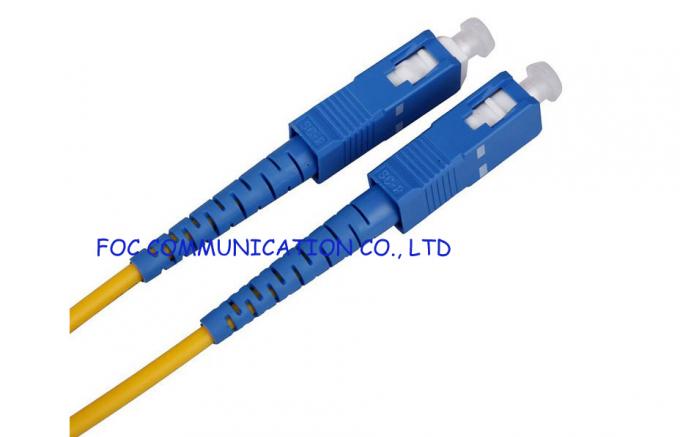 High Precision FC / APC Fiber Optic Cable Hytrel / Fiber Optic Ferrule ...