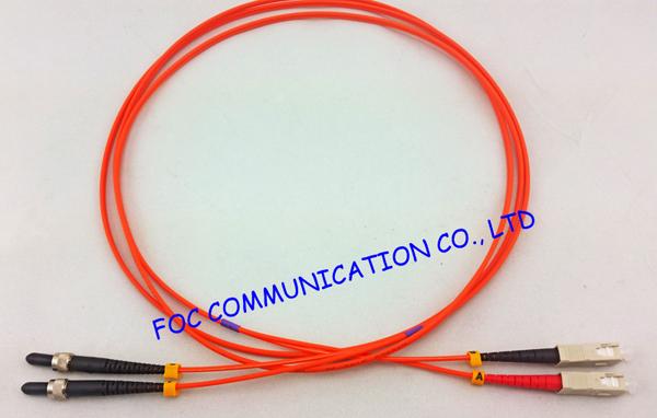 SMA Fiber Optic Patch Cord OM2 Duplex 3 Meters LSZH Jacket Low ...