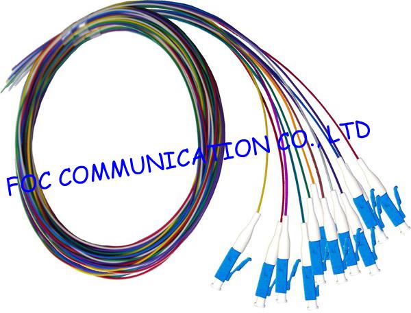 LC Fiber Optic Pigtail Corning Fiber SM OS2 with LSZH Cable Jacket