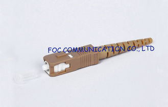 FTTH Networks Fibre Optic Connector , SC FC ST LC MM Patch Cord Connector