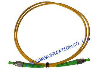 Telecoms Fiber Optic Patch Cord , Durable FC / APC to E2000 / APC Corning Fiber