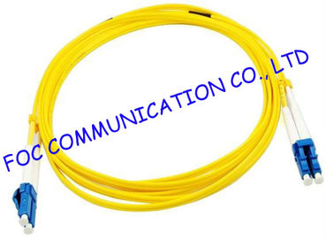 FC / UPC G.655 Duplex Fiber Optic patch cord single mode High Stability