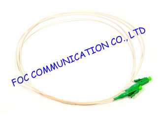 SC / APC Corning optical fiber pigtail SM Hytrel Low Insertion Loss For ODF