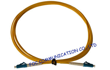 LC / APC fiber patch cord Duplex G.657A2 Corning Fiber Bend Insensitive