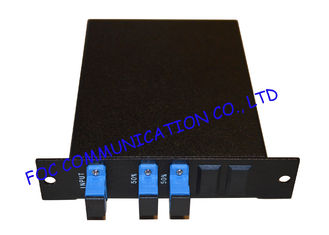 LGX Type Fiber PLC Splitter Rack Mount Cassette Box Type SC / UPC Low Insertion