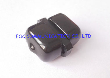 Fiber Optic Adapter MPO / MTP Black Key-Up To Key-Down Black With Dust Cap