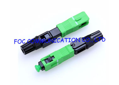 SC APC Fiber Optic Connector Quick Connector For FTTx Field Installable