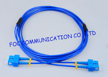 Rugged Optical Fiber Patch Cord SC - SC G.657A Fiber Optic Jumper Cables