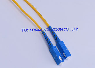 Optical Fiber Patch Cord 9/125 Fiber Optic Patch Cord Single Mode ST SC 3.0mm For WAN Systems