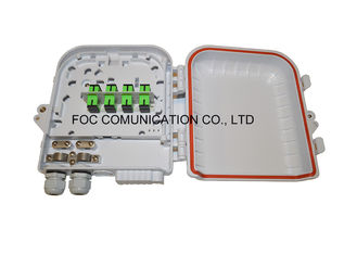 Optical Fiber Termination Box Fiber Optic Patch Panel 12 Core For Mini Tube Type PLC Splitter 1*8