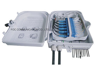 Waterproof IP65 Cable Termination Box 24 Core Pigtails And Adapters For FTTH