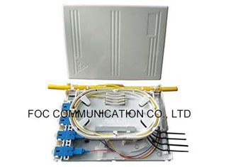 Professional 4 Port Fiber Optic Termination Box SC Connector For Indoor FTTH