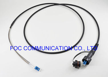 FTTA Cable Assemblies Fiber Optic Patch Cord LC/UPC With ODVA Connectors TPU Jacket