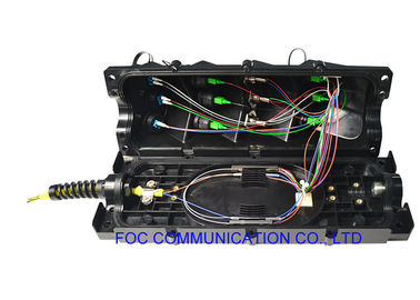 PLC Splitter Fiber Optic Termination Box IP68 Waterproof Easy Installed Pole / Wall Mount