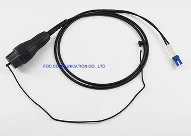 Water Resistant FULLAXS Fiber Optic Patch Cord Antenna Rugged Interconnect 12 Core