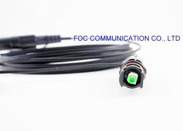 0.3dB Insertion Loss Fiber Optic Patch Cord Non Armored / Armored RoHS Compliant