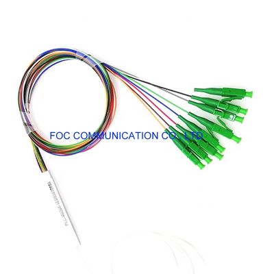 FTTX 1×8 Fiber PLC Splitter 1650nm CATV With LC APC Connector