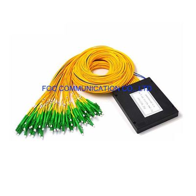 2×64 ABS Fiber PLC Splitter LC APC 1650nm FTTC For Passive Optical Networks