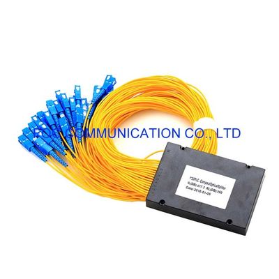 G.657A SC UPC 1650nm 1x32 Fiber Optic Splitter Telecom ABS Module