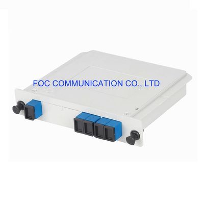 High Uniformity 1×4 Low PDL PLC Fiber Cassette SC UPC 1260nm