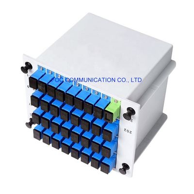 FTTX CATV Optical Fiber PLC Splitter SC UPC 1×32 PLC Splitter