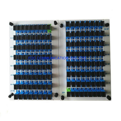 1260nm CATV SC UPC Fiber PLC Splitter 1×64 Ftth Plc Splitter
