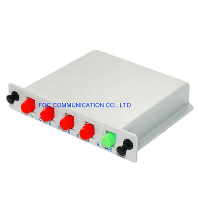 ISO 1×4 FC UPC Fiber PLC Splitter Cassette DWDM CWDM Fiber Splitter Box