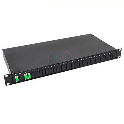 FC APC Fiber PLC Splitter Low PDL 1×2 Fully Loaded For PON CATV