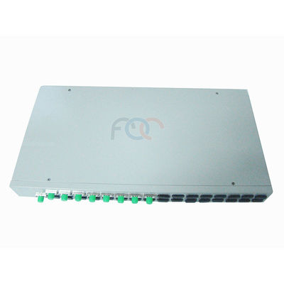 FC UPC 1x8 Rack Mount Plc Splitter For FTTH Passive Optical Network