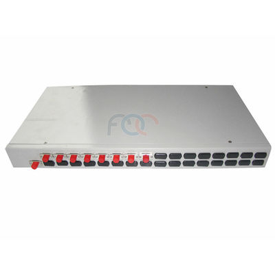 FC UPC 1x8 Rack Mount Plc Splitter For FTTH Passive Optical Network