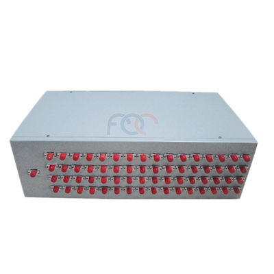 19″ 1U Fiber Plc Splitter Low PDL Passive Optical Splitter For PON Networks