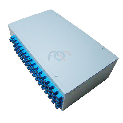 19″ 1U Fiber Plc Splitter Low PDL Passive Optical Splitter For PON Networks