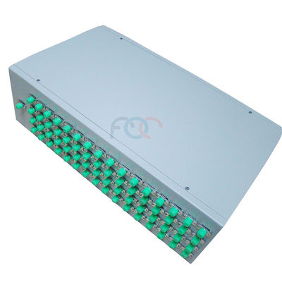 19″ 1U Fiber Plc Splitter Low PDL Passive Optical Splitter For PON Networks