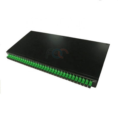 2×32 SC APC Rack Mount PLC Splitter Patch Panel Passive LSZH