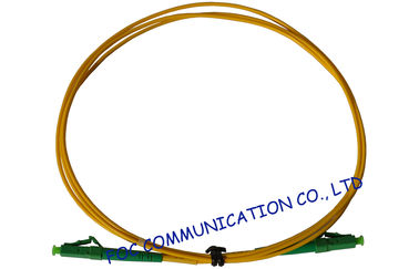 Gigabit Ethernet Single mode Fiber Optic Patch Cord LC / APC For FTTH Systems