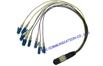 Multi Core Duplex Optical Fiber Patch Cord , Passive / Active Optic Fiber Optic Cable