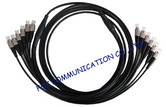 CATV Armored Fiber Optic Assemblies FC / APC Multicore Stable and Reliable