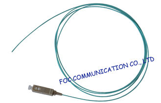 OM4 SC Fiber Optic Pigtail , 12 Pack Gigabit Ethernet Pigtail For ODF