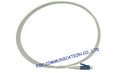 High Speed Transmission Rate G.657 Fiber Optic Pigtail LC / PC 900um SM For FTTH