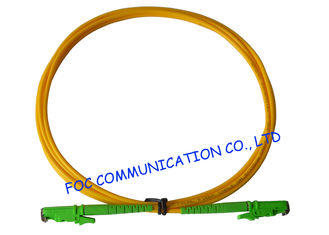E2000 Fiber Optic Patch Cord SM G.652D Fiber Simplex 3.0mm For Telecom Networks
