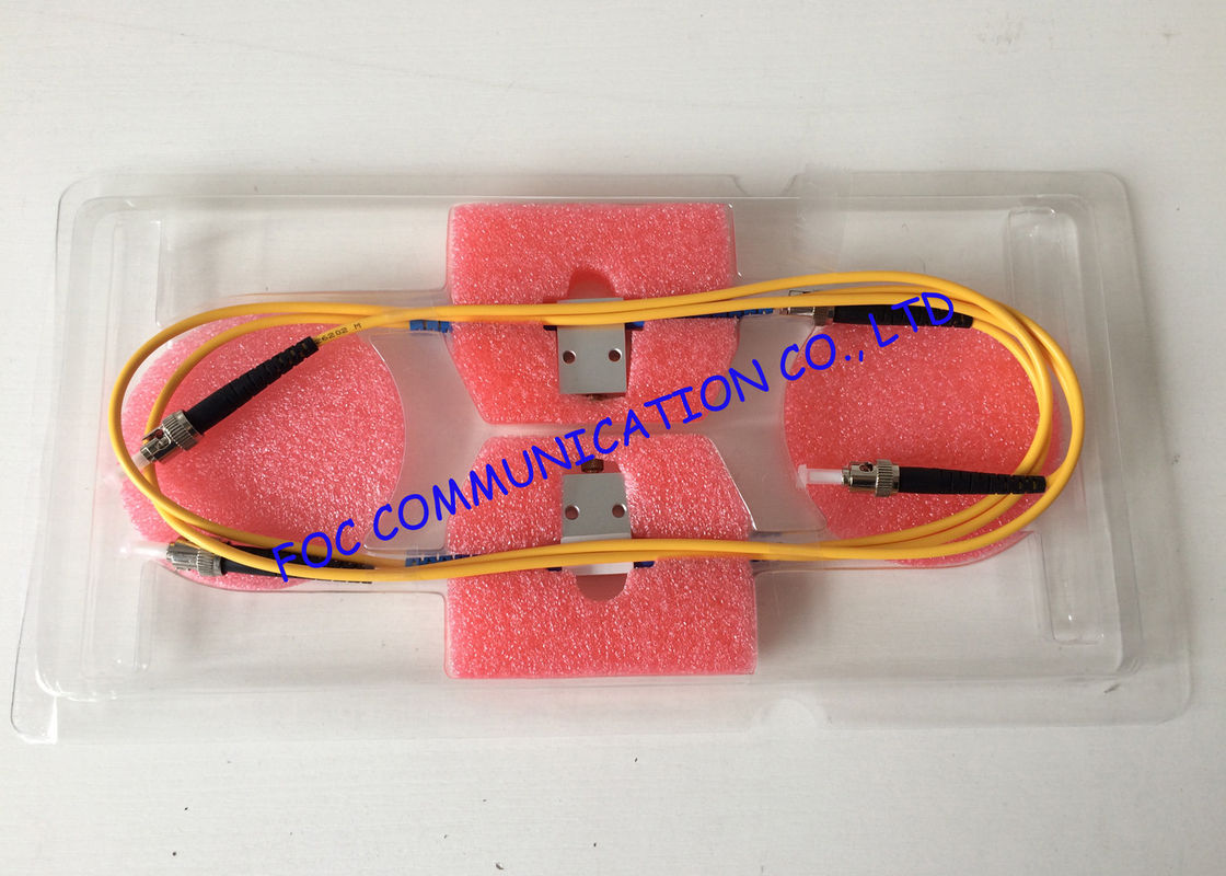 Wideband ST SM fiber optic variable attenuator 1310 / 1550nm Wide Attenuation Value