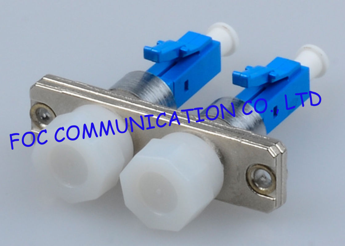 Multimode Male To Female Fiber Optic Adapter Hybrid LC - FC And LC To ST