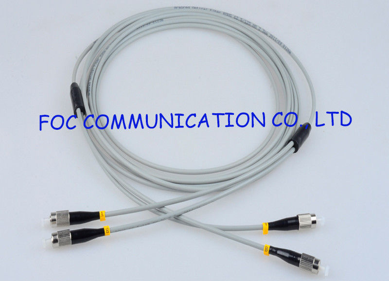 Zipcord Armored Optical Fiber Patch Cables Multimode FC Anti rodent