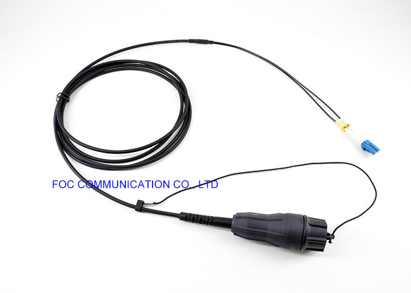 Full AXS To LC Duplex Fiber Patch Cord Antenna Cable Assemblies SGS Certificated