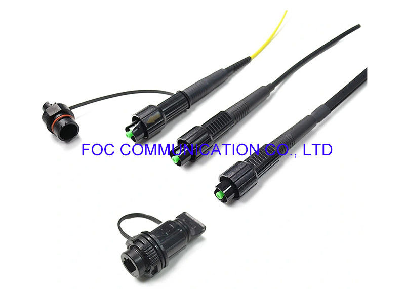 Mini SC Fiber Optic Patch Cord 12 Core Huawei Mini SC Simplex Singlemode G657A