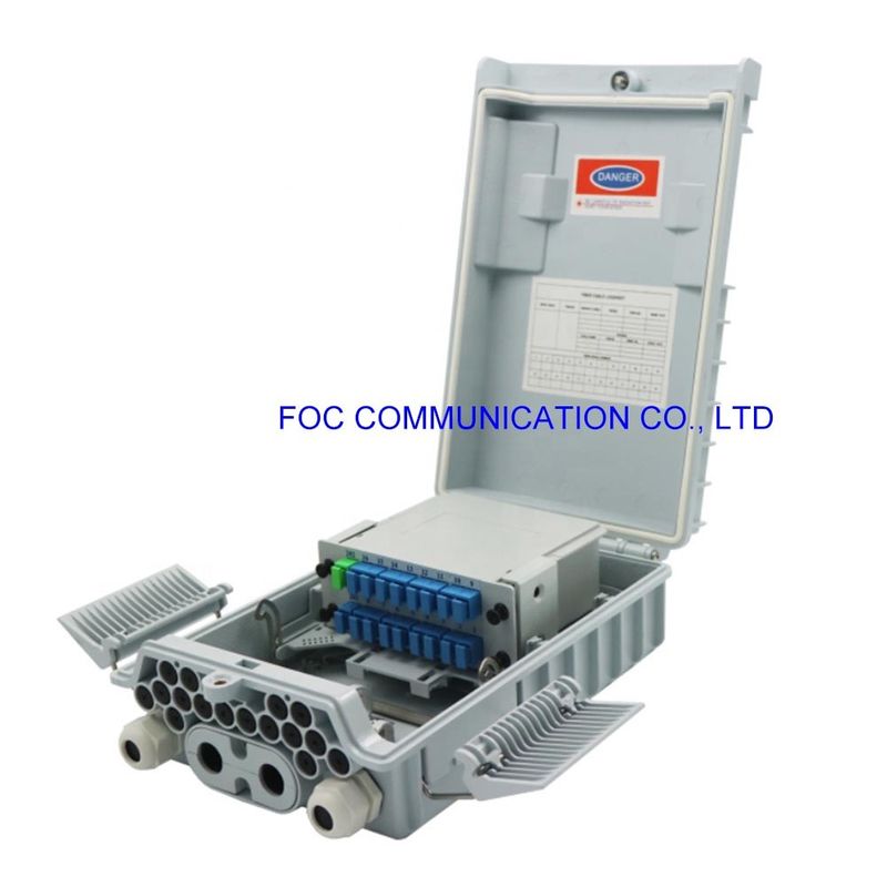 FTTx 1×16 PLC SC UPC Cassette Fiber Splitter Box FATM-0416L