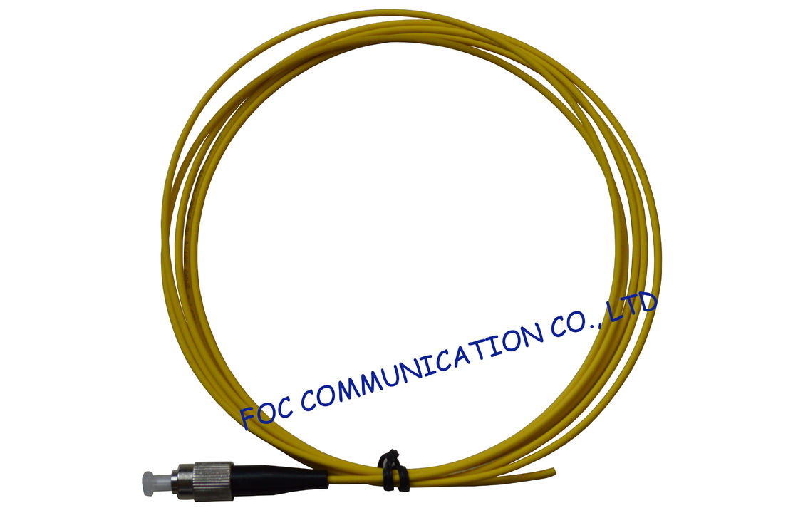 FC 2.0mm Fiber Optic Pigtail SM LSZH Low Insertion Loss for Optical Networks